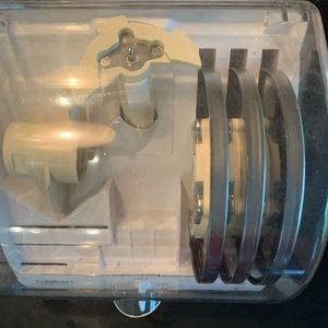 Cuisinart 5 Pc Blade Set Case for food processor